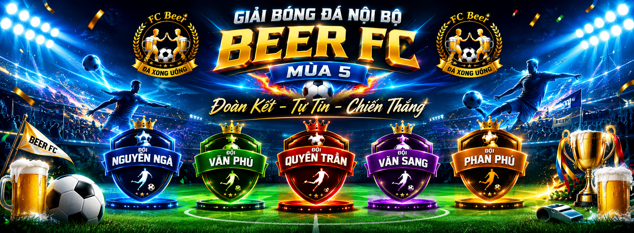 Beer FC Mùa 5 Banner